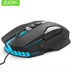 ZUOYA Gaming Mouse DPI Adjustable Wired Mouse USB Optical LED Computer Mice for Laptop PC Game Professional Gamer