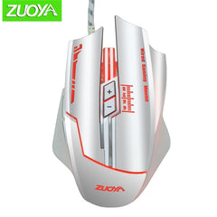 ZUOYA Gaming Mouse DPI Adjustable Wired Mouse USB Optical LED Computer Mice for Laptop PC Game Professional Gamer