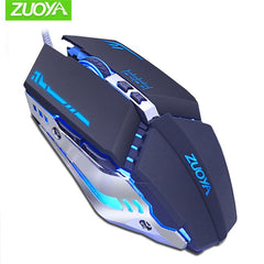 ZUOYA Gaming Mouse DPI Adjustable Wired Mouse USB Optical LED Computer Mice for Laptop PC Game Professional Gamer