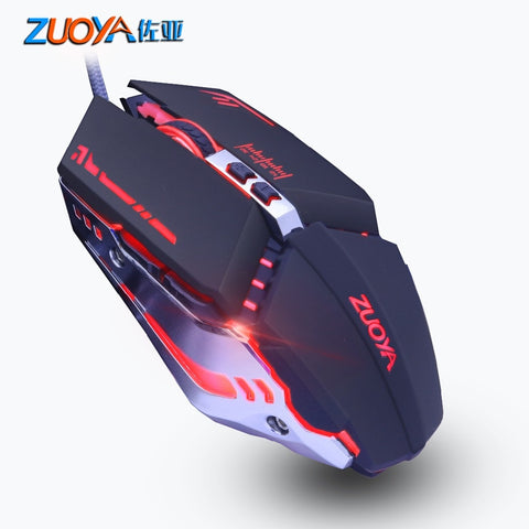 ZUOYA Professional Wired Gaming Mouse 7 Button 5500DPI LED Optical USB Computer Gamer Mice Game Mouse Cable Mause For PC Laptop