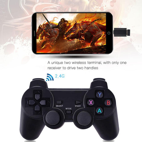 Cewaal Hot 2.4G Wireless Gamepad PC For PS3 TV Box Joystick 2.4G Joypad Game Controller Remote For Xiaomi Android Drone Aircraft