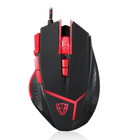 MOTOSPEED V18 Optical Professional Gaming Mouse 9 Buttons Programmable 4000 DPI Optical Computer Mouse for Laptop PC Game  611#2