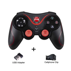 Wholesale Terios T3 X3 Wireless Joystick Gamepad Game Controller bluetooth BT3.0 Joystick For Mobile Phone Tablet TV Box Holder