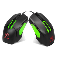 Gaming Mouse Wired Macro Definition Left And Right Hand Game 3200dpi 5 Archives Adjustable 9 Button USB Computer Mice For Pc